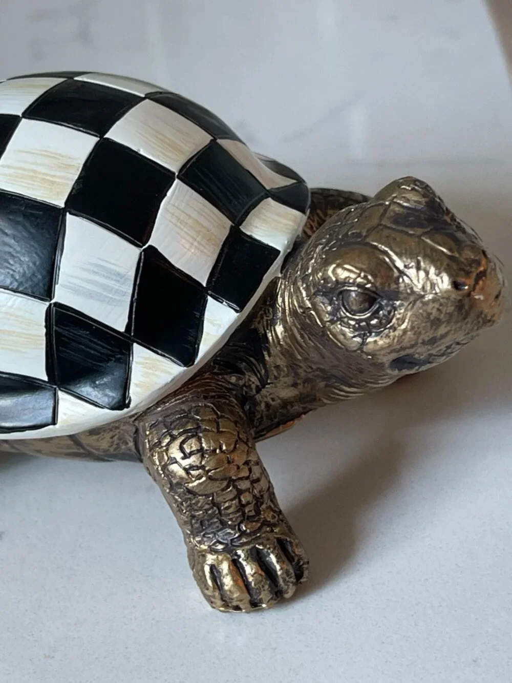 MacKenzie-Childs Turtle Pot Climber-NEW